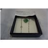 Image 2 : STAMPED 925 SILVER NECKLACE W/ JADE HEART PENDANT
