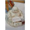 Image 2 : 2 EASTERN CERAMIC FIGURES AND CERAMIC BUDDA FIGURE
