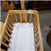 Image 2 : MAPLE ROCKING DOLL CRIB