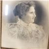 Image 2 : LATE 1800 ANTIQUE PICTURE IN GOLD GILT FRAME