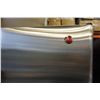 Image 2 : STAINLESS STEEL GE SIDE BY SIDE FRIDGE WITH WATER AND ICE DISPENSER TESTED AND WORKING GUARANTEED