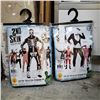 Image 1 : TWO NEW 2ND SKIN FULL BODY STRETCH JUMPSUIT COSTUMES RETAIL $98.99