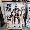 Image 3 : TWO NEW 2ND SKIN FULL BODY STRETCH JUMPSUIT COSTUMES RETAIL $98.99