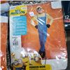 Image 4 : MINION SQUAD 4 NEW CHILD MINION 3 BOY 1 GIRL SIZE 8-10 COSTUMES RETAIL $149.99