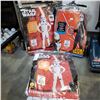 Image 1 : 3 NEW CHILD STAR WARS COSTUMES RETAIL $149.99