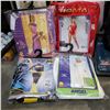 Image 1 : 4 ADULT FEMALE COSTUMES RETAIL $239.99