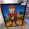 Image 1 : RAFUSE GOLFER PRINT