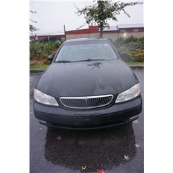 2001 INFINITI 130 4 DOOR SEDAN, AUTOMATIC, 192600KM WITH 2 KEYS AND 2 FOBS, CAR FAX AND REGISTRATION