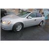 Image 2 : 2002 NISSAN ALTIMA 4 DOOR GREY AUTOMATIC W/ KEY AND REGISTRATION - NO MAJOR KNOWN ISSUES 278,000KM