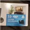 Image 2 : NEW OVERSTOCK INSIGNIA 33-46 INCH TILTING TV WALL MOUNT 80LB CAPACITY