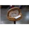 Image 2 : VINTAGE WOODEN ASHTRAY STAND