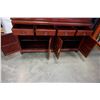 Image 3 : SOLID ROSEWOOD 2 PIECE CHINA CABINET