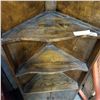 Image 2 : WALNUT CORNER CABINET