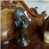 Image 1 : JAPANESE EBONIZED CARVED WOODEN FIGURE