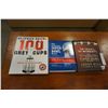 Image 1 : 50 YEARS 50 MOMENTS, ULTIMATE SUPERBOWL AND 100 GREY CUPS SPORTS BOOKS