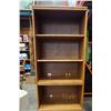 Image 3 : OAK 6FT ROLLING BOOK SHELF