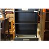 Image 3 : BLACK 6FT BOOK SHELF