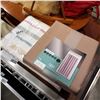 Image 2 : NEW TWIN MATTRESS PAD, 2 NEW CURTAIN SETS, STORAGE BOX