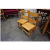Image 2 : 2 WOODEN KIDS CHAIRS