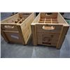 Image 2 : 2 WINE CRATES