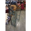 Image 3 : GREEN METAL FOLDING SHELF