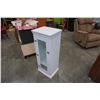 Image 1 : WHITE GLASS DOOR CUPBOARD