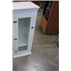 Image 3 : WHITE GLASS DOOR CUPBOARD