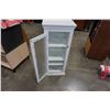 Image 4 : WHITE GLASS DOOR CUPBOARD