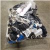 Image 2 : LARGE BAG OF ASSORTED CHARGING CORDS, CHARGERS, HEADPHONES, ETC