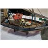 Image 2 : WOODEN FISHING BOAT MODEL