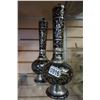 Image 2 : 2 METAL VASES