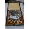 Image 1 : 2 VINTAGE TRAVEL CHESS SETS