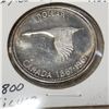 Image 2 : 1967 CANADIAN SILVER DOLLAR .800 SILVER CENTENNIAL