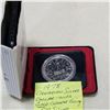 Image 1 : 1978  CANADIAN SILVER DOLLAR W/ GOLD TONING .500 SILVER