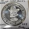 Image 2 : CALIFORNIA HOTEL GAMING 7 DOLLAR TOKEN .999 FINE SILVER