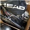 Image 2 : BOX OF ASSORTED LOST PROPERTY SPORTS EQUIPMENT