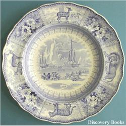 Arctic scenery pottery.  Arctic Scenery soup bow