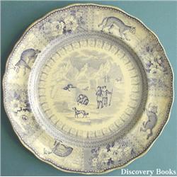 Arctic scenery pottery.  Arctic Scenery side pla