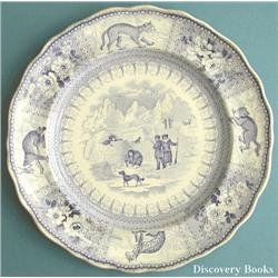 Arctic scenery pottery.  Arctic Scenery side pla
