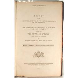 Franklin search) ARCTIC EXPEDITIONS. REPORT OF THE COMM
