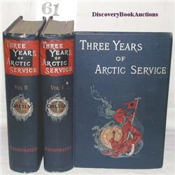 Greely, Adolphus W.  THREE YEARS OF ARCTIC SERVIC