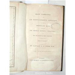 Lyon, Capt. G. F.  BRIEF NARRATIVE OF AN UNSUCCES