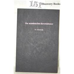 Arctowski, Henryk.  DIE ANTARKTISCHEN EISVERHALTN