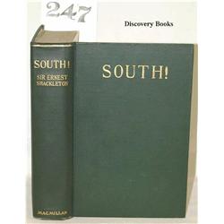 Shackleton, Ernest.  SOUTH. THE STORY OF SHACKLET
