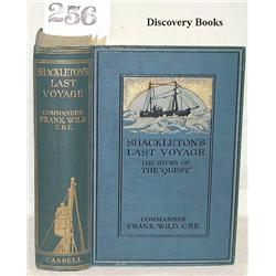 Wild, Frank.  SHACKLETONS LAST VOYAGE. THE STORY 