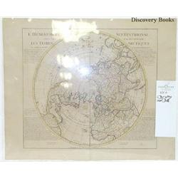 Polar map.  De LIsle, Guillaume and  Covens & Mor