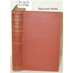 Favenc, Ernest.  THE HISTORY OF AUSTRALIAN EXPLOR