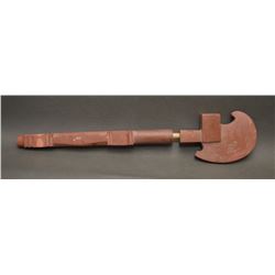 SIOUX INDIAN CATLINITE PIPE AND STEM