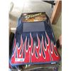 Image 1 : 5 New 4 Piece Flame Car Mat Sets