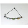 Image 1 : Ladies Multi Gemstone Tennis Bracelet